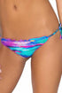 Luli Fama Cielito Lindo Crystallized Wavey Ruched Back Bz